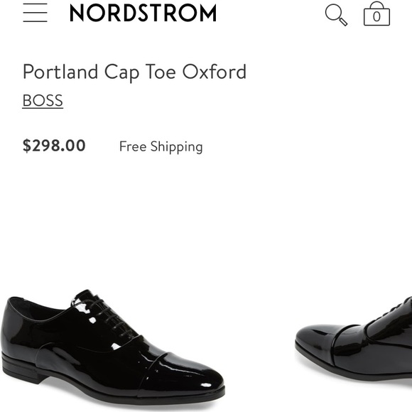 Hugo Boss Other - LIKE NEW! Hugo Boss Portland Cap Toe Oxford Shoes!